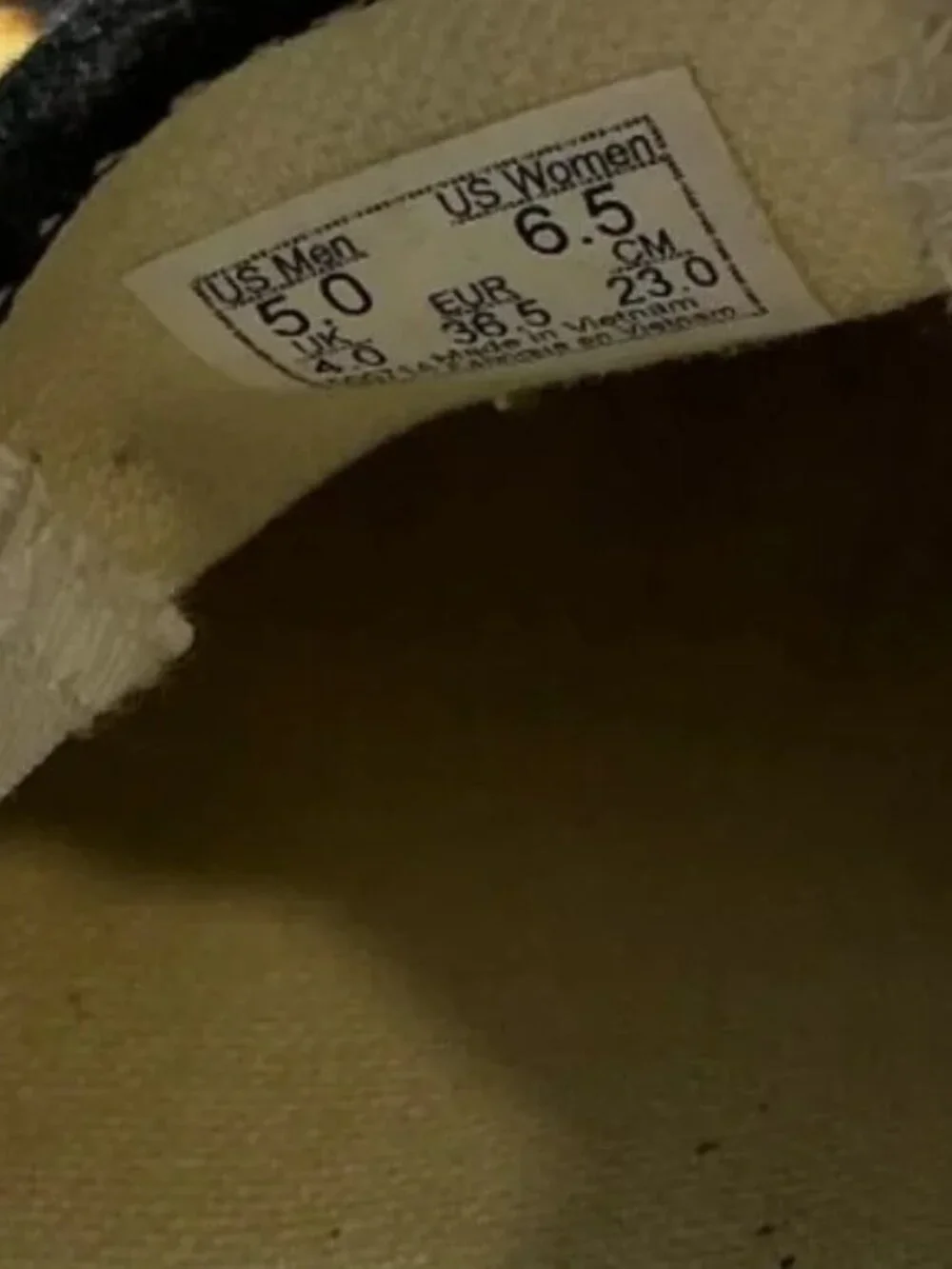 Vans Leopard/Floral Print Slip-on Unisex Skateboarding Sneakers Size M5/W6.5 - Picture 13 of 13